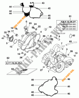 MOTORGEHÄUSE für KTM 65 SX 2001