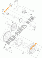 ANLASSER für KTM 1290 SUPER DUKE R ORANGE ABS 2015