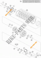 KUPPLUNG für KTM 1290 SUPER DUKE R ORANGE ABS 2015