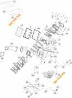 LUFTFILTER für KTM 1290 SUPER DUKE R ORANGE ABS 2015