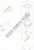 BENZINPUMPE für KTM 790 DUKE L 35KW A2 BLACK 2019