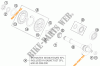 GEGENWELLE für KTM 990 SUPER DUKE R 2013