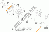GEGENWELLE für KTM 990 SUPER DUKE R 2012
