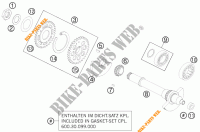 GEGENWELLE für KTM 990 SUPER DUKE R 2012