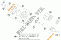 GEGENWELLE für KTM 990 SUPER DUKE R 2011