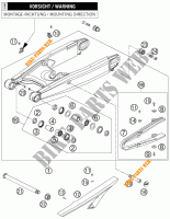 SCHWINGE für KTM 990 SUPER DUKE R 2011