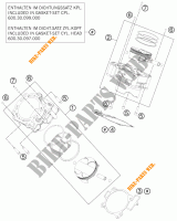 ZYLINDER für KTM 990 SUPER DUKE R 2011