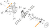 WASSERPUMPE für KTM 1290 SUPER DUKE R ORANGE 2020