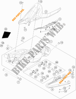 SCHWINGE für KTM 1290 SUPER DUKE R WHITE 2019