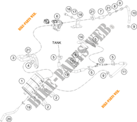 EVAPORATIVE CANISTER für KTM 390 DUKE ORANGE - B.D. 2020