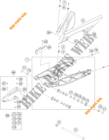 SCHWINGE für KTM 390 DUKE ORANGE - CKD 2019
