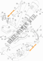 AUSPUFF für KTM 1290 SUPER DUKE GT ORANGE 2018
