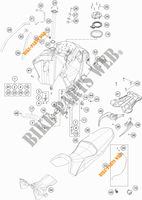 TANK / SITZBANK für KTM 1290 SUPER ADVENTURE R 2020