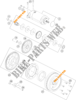 ANLASSER für KTM 1290 SUPER DUKE R ORANGE 2021