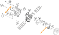 WASSERPUMPE für KTM 1290 SUPER DUKE R ORANGE 2021