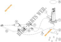 BENZINPUMPE für KTM 390 DUKE ORANGE - IKD 2020
