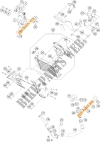 KÜHLSYSTEM für KTM 390 DUKE ORANGE - IKD 2020
