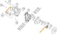 WASSERPUMPE für KTM 1290 SUPER ADVENTURE S ORANGE 2021