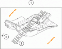 MOTORSCHUTZ für KTM 250 EXC SIX DAYS 2023