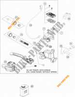 BREMSPUMPE VORNE für KTM 350 EXC-F SIX DAYS 2023