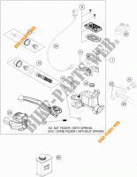 BREMSPUMPE VORNE für KTM 450 EXC-F SIX DAYS 2023