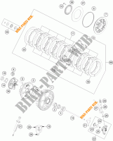 KUPPLUNG für KTM 450 EXC-F SIX DAYS 2023