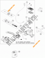 BREMSPUMPE VORNE für KTM 300 EXC 2023