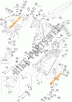 TANK / SITZBANK für KTM 450 RALLY FACTORY REPLICA 2022