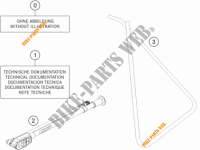 BORDWERKZEUG / HANDBUCH / OPTIONEN für KTM 50 SX 2022