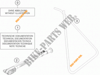 BORDWERKZEUG / HANDBUCH / OPTIONEN für KTM 65 SX 2023