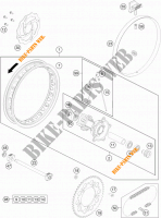HINTERRADFELGE für KTM 65 SX 2023