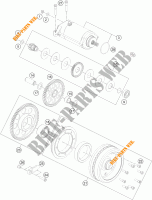 ANLASSER für KTM 1290 SUPER DUKE GT orange 2022