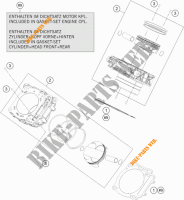 ZYLINDER für KTM 1290 SUPER DUKE GT orange 2022