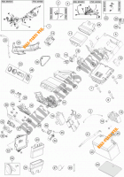 KABELBAUM ELEKTRIC für KTM 1290 SUPER DUKE GT GREY 2017