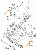 SCHWINGE für KTM 620 DUKE-E 37KW 1997