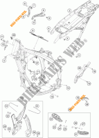 RAHMEN für KTM 250 EXC 2024
