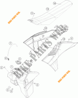 TANK / SITZBANK für KTM 250 EXC 2024