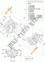 MOTORGEHÄUSE für KTM 350 EXC-F 2024