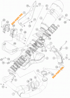 AUSPUFF für KTM 1290 SUPER DUKE GT GREY ABS 2016