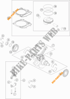 KURBELWELLE / KOLBEN für KTM 1290 SUPER DUKE R orange 2023