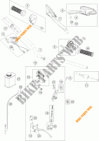 LENKER / STEUERUNG für KTM 1290 SUPER DUKE R EVO orange 2023
