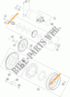 ANLASSER für KTM 1290 SUPER DUKE GT ORANGE ABS 2016