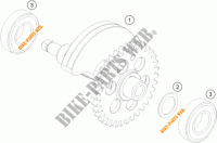 GEGENWELLE für KTM 690 DUKE ORANGE ABS 2016