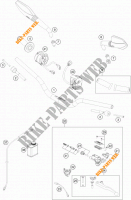 LENKER / STEUERUNG für KTM 690 DUKE ORANGE ABS 2016