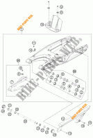 SCHWINGE für KTM 690 DUKE ORANGE ABS 2016