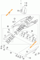 SCHWINGE für KTM 690 DUKE WHITE ABS 2015