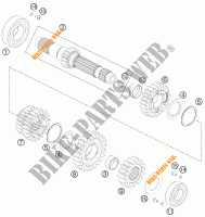 GETRIEBE HAUPTWELLE für KTM 690 DUKE BLACK ABS 2015
