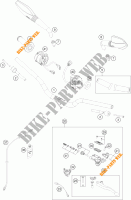 LENKER / STEUERUNG für KTM 690 DUKE BLACK ABS 2015