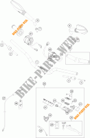 LENKER / STEUERUNG für KTM 690 DUKE BLACK ABS 2014