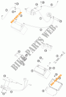 BATTERIEN für KTM 690 DUKE BLACK ABS 2014